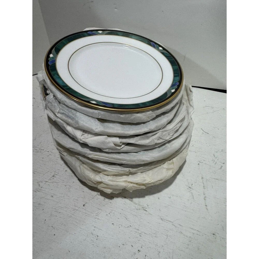 Lenox Kelly Salad Plate Bread Plate Debut Collection USA Brand New Set Of 8